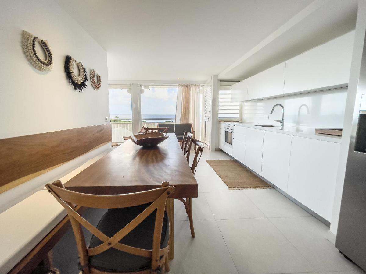 Appartement Toucan - Grand Standing Pleine Vue Mer Saint-Francois  Exteriör bild